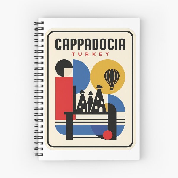 Item preview, Cappadocia Turkey Abstract Geometric Hot Air Balloon designed and sold by k3rstman1.