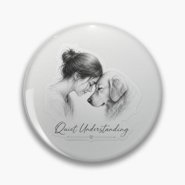 Item preview, Quiet Understanding – Emotional Dog Lover Comfort Bond Design designed and sold by Safe Haven Pets.