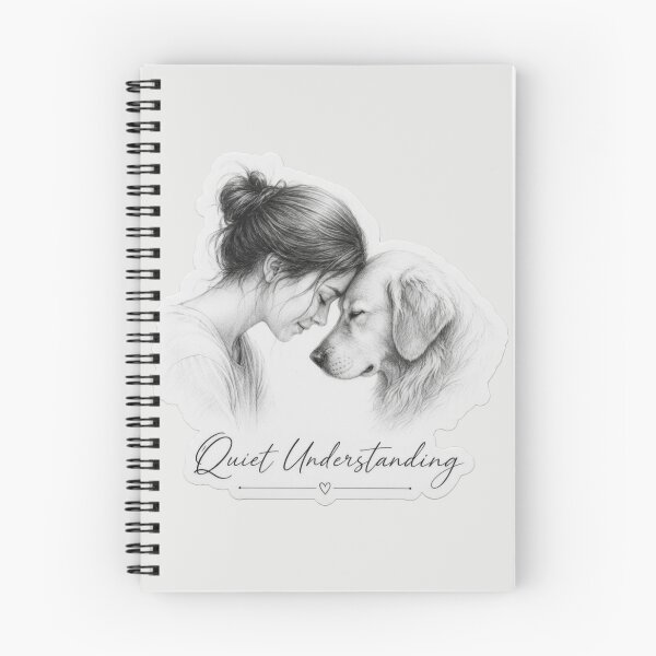 Item preview, Quiet Understanding – Emotional Dog Lover Comfort Bond Design designed and sold by Safe Haven Pets.