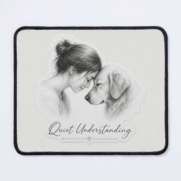 Item preview, Quiet Understanding – Emotional Dog Lover Comfort Bond Design designed and sold by Safe Haven Pets.