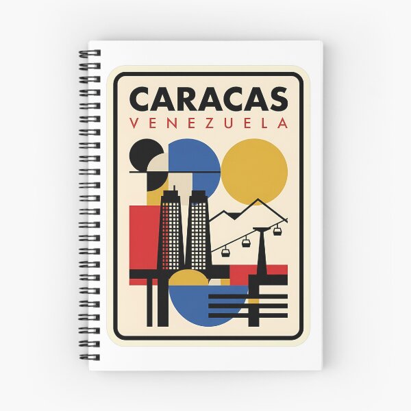 Item preview, Caracas Venezuela Retro Geometric Abstract Skyline designed and sold by k3rstman1.