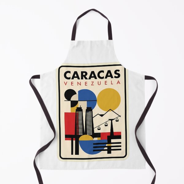 Item preview, Caracas Venezuela Retro Geometric Abstract Skyline designed and sold by k3rstman1.