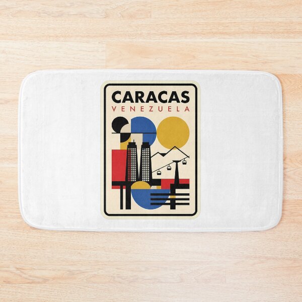 Item preview, Caracas Venezuela Retro Geometric Abstract Skyline designed and sold by k3rstman1.