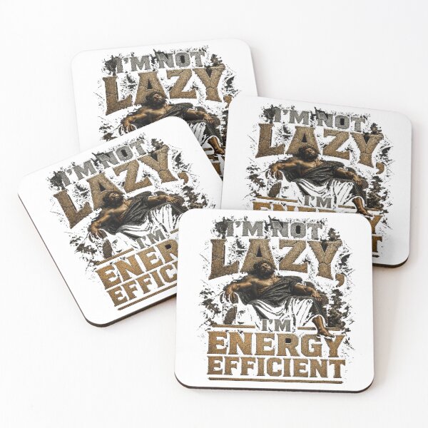 Item preview, I'm Not Lazy I'm Energy Efficient T-Shirt | Funny Sarcastic Shirt | Introvert Gift | Humor Tee designed and sold by SunnyDesign82.