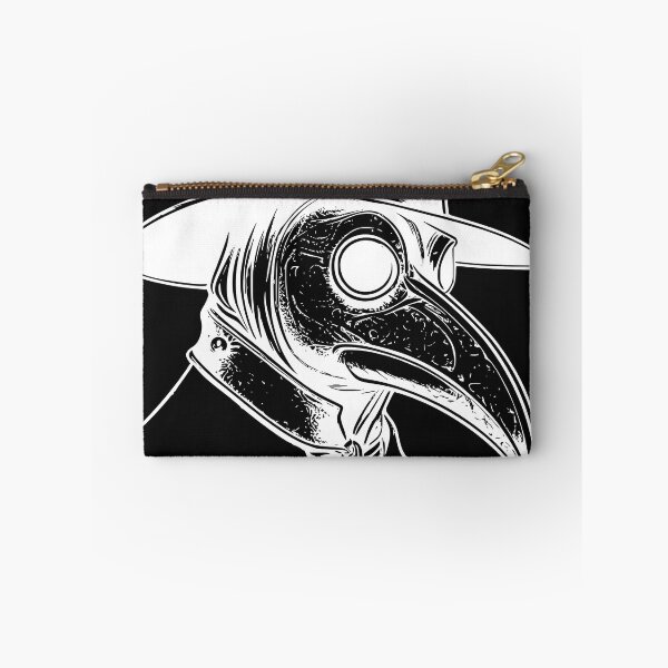 Item preview, Baroque Plague Doctor Filigree Woodcut White Ink T-Shirt designed and sold by DarkOriginArts.