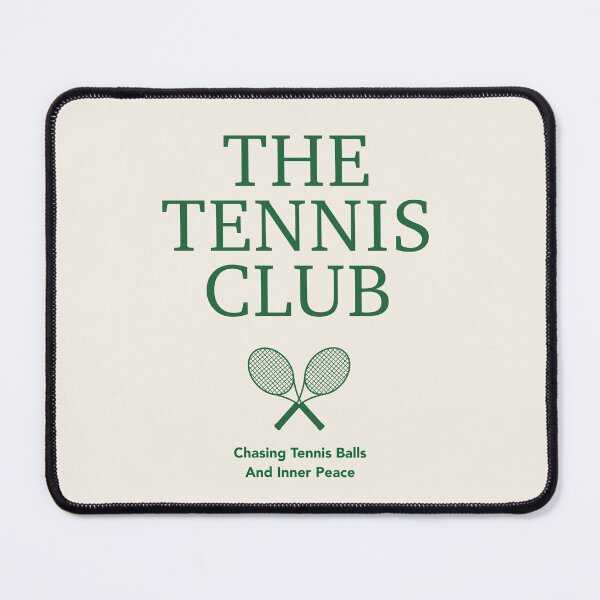 Item preview, Chasing Tennis Balls — Cute Two‑Line Tennis Design designed and sold by Novalineastudio.