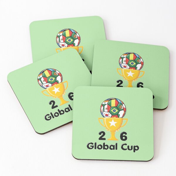Item preview, Global Cup 2026 Soccer Soccer Ball Trophy Art designed and sold by GeoandHome.