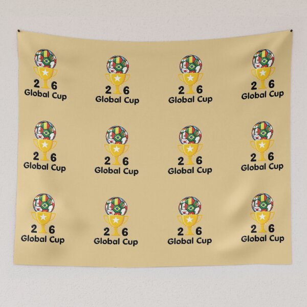 Item preview, Global Cup 2026 Soccer Soccer Ball Trophy Art designed and sold by GeoandHome.