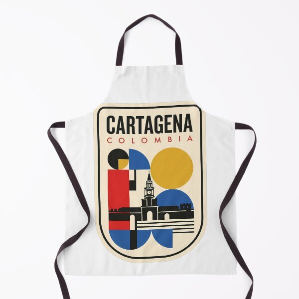 Item preview, Cartagena Colombia Geometric Bauhaus Travel Aesthetic designed and sold by k3rstman1.
