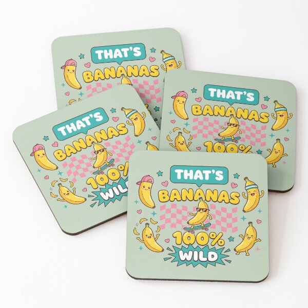 Item preview, That's Bananas 100 Percent Wild Skater Fruit designed and sold by AwesomeBeyondLimits.