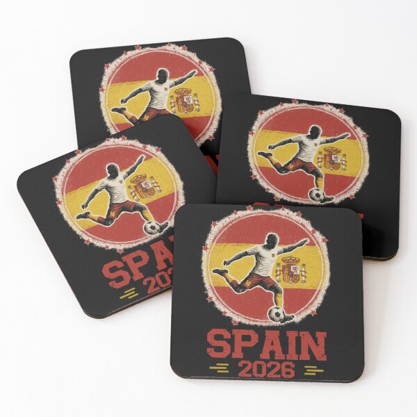 Item preview, Team Spain Flag Soccer Player 2026 designed and sold by legendaryskins.