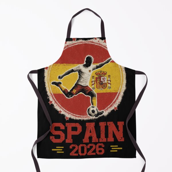 Item preview, Team Spain Flag Soccer Player 2026 designed and sold by legendaryskins.