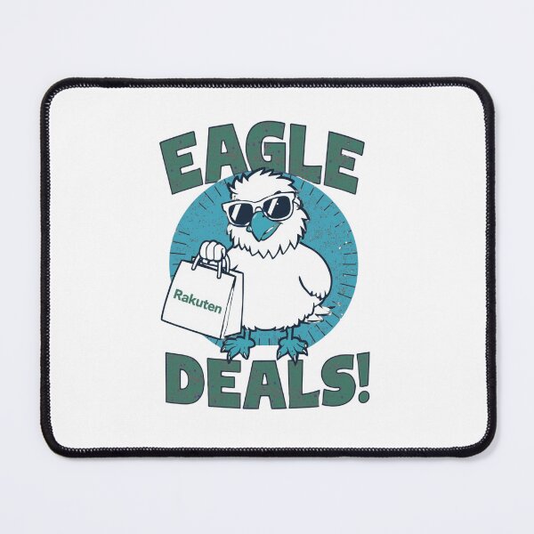Item preview, Eagle Deals Funny Shopping Bird Design | Retro Bargain Hunter Graphic Tee designed and sold by Vvmd.