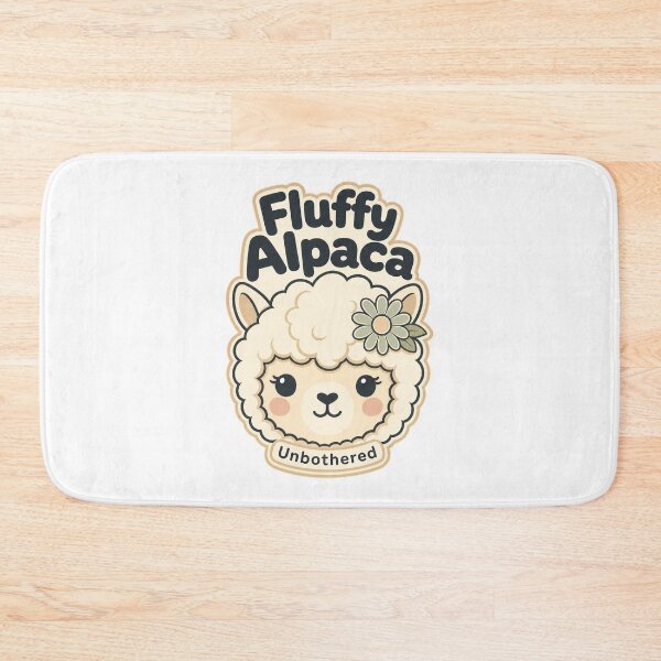 Item preview, Cute and fun gifts, fluffy alpaca designed and sold by pirminio.