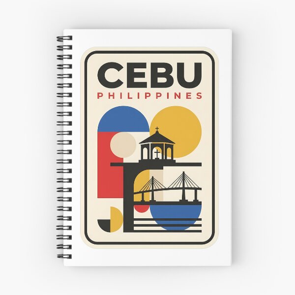 Item preview, Cebu Philippines Retro Geometric Travel Landmark designed and sold by k3rstman1.
