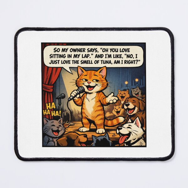 Item preview, Stand up Cat designed and sold by That's Comedy Pets.
