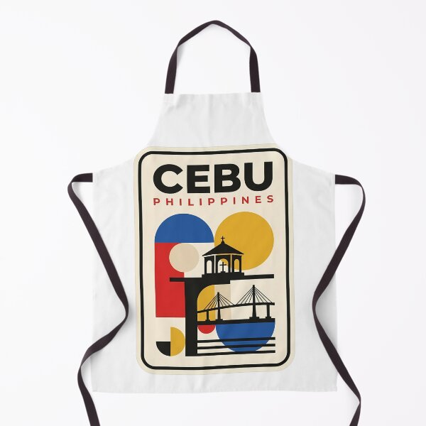Item preview, Cebu Philippines Retro Geometric Travel Landmark designed and sold by k3rstman1.