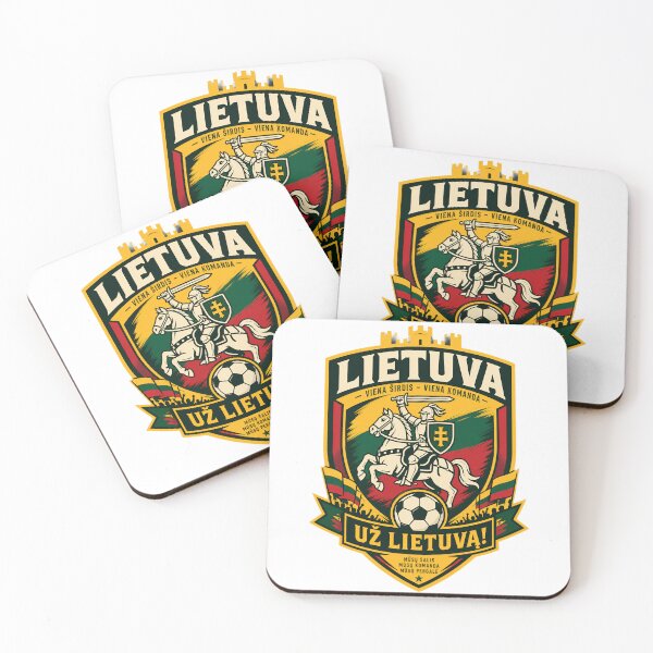 Item preview, Lithuania Football Emblem, Modern Lithuanian Soccer Crest  designed and sold by Jandedan.