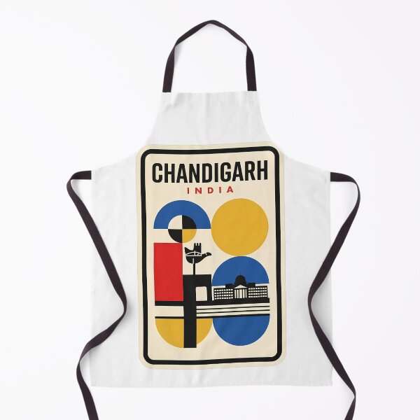 Item preview, Chandigarh India Retro Bauhaus Travel Art designed and sold by k3rstman1.