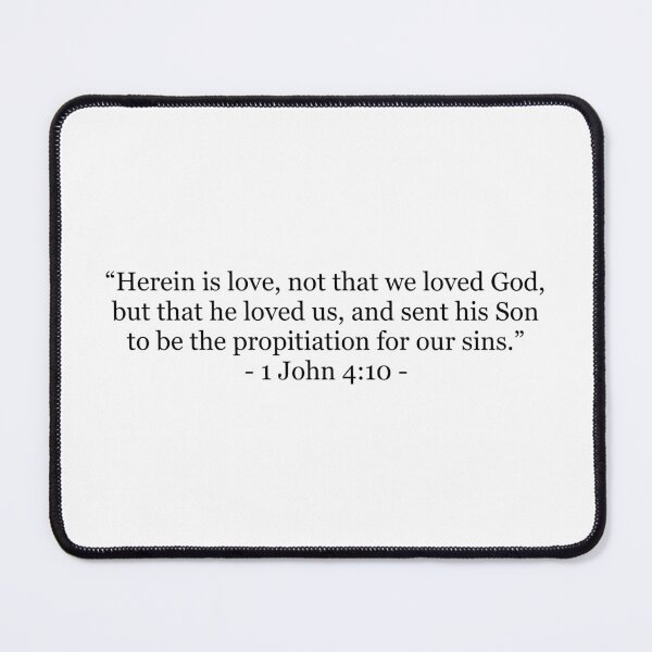 Item preview, Herein Is Love, Not That We Loved God, But That He Loved Us | 1 John 4:10 KJV designed and sold by The Prose Atelier.
