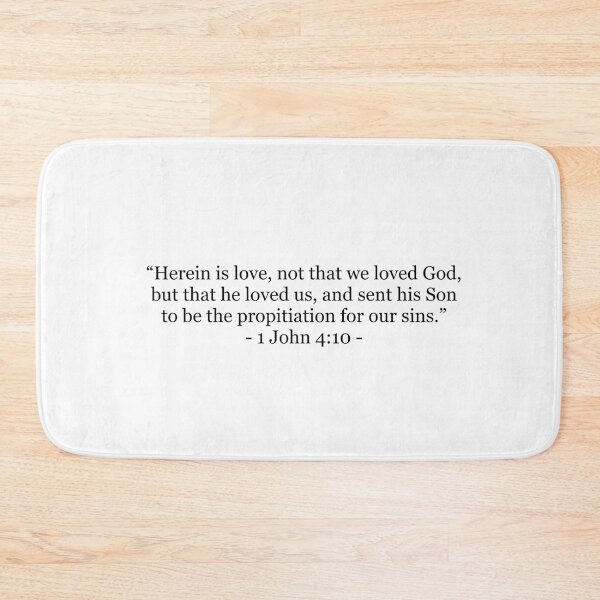 Item preview, Herein Is Love, Not That We Loved God, But That He Loved Us | 1 John 4:10 KJV designed and sold by The Prose Atelier.