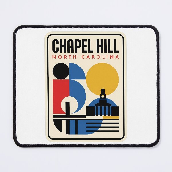 Item preview, Chapel Hill North Carolina Retro Geometric Landmark designed and sold by k3rstman1.