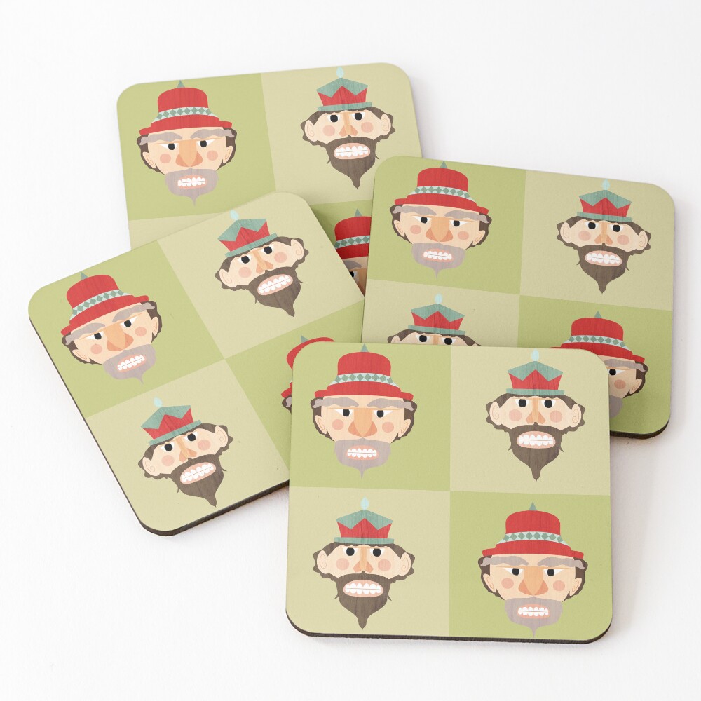 Item preview, Coasters (Set of 4) designed and sold by Ruefrex.
