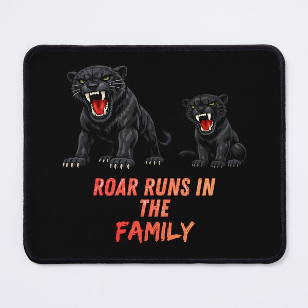 Item preview, Roar Runs in the Family – Black Panther Father and Son designed and sold by ROARSOME DESiGNS.