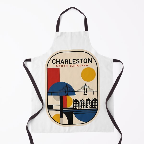 Item preview, Retro Charleston South Carolina Ravenel Bridge Rainbow Row designed and sold by k3rstman1.