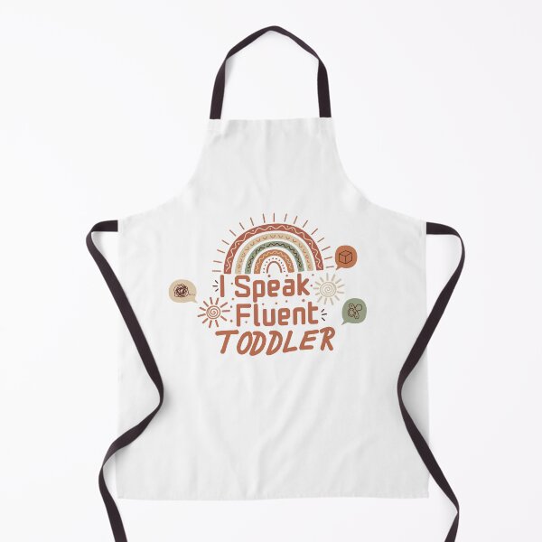 Item preview, I Speak Fluent Toddler Boho Rainbow Teacher Design designed and sold by Toddler Life Club.