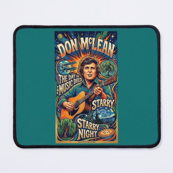 Item preview, Don Mclean Poster designed and sold by Halifaxartguy.