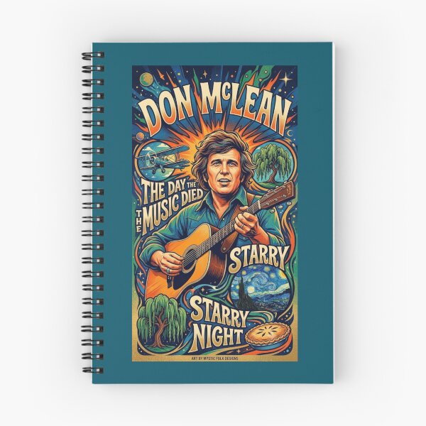 Item preview, Don Mclean Poster designed and sold by Halifaxartguy.