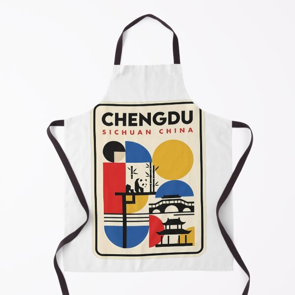 Item preview, Chengdu Sichuan China Panda Retro Travel Style designed and sold by k3rstman1.