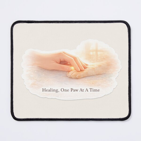Item preview, Healing One Paw at a Time – Emotional Support Pet Healing Design designed and sold by Safe Haven Pets.
