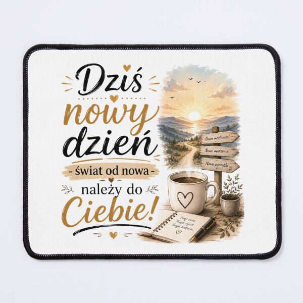 Item preview, A new day - the world is yours! designed and sold by Niespodzianki.