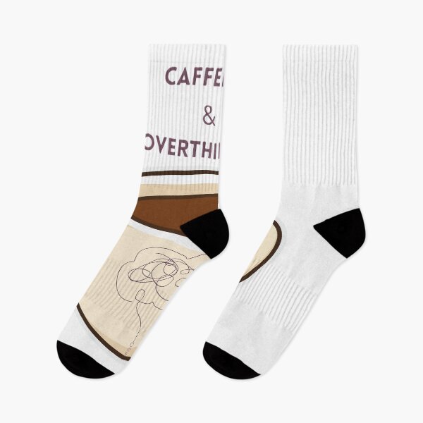 Item preview, Caffeine&overthinking designed and sold by creativityisfun.