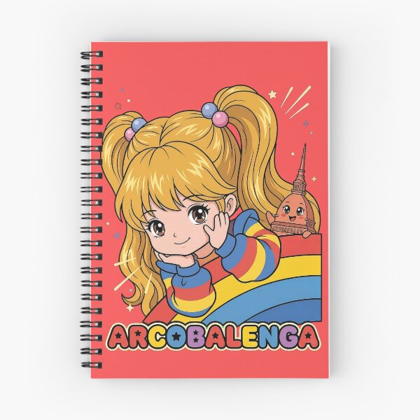 Item preview, Arcobalenga - Vintage 1980s Anime Turin Design designed and sold by Torinostalgia.