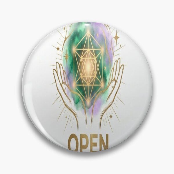 Item preview, Open Heart Chakra Reiki Energy - Spiritual Sacred Geometry Art designed and sold by Csaba1983.