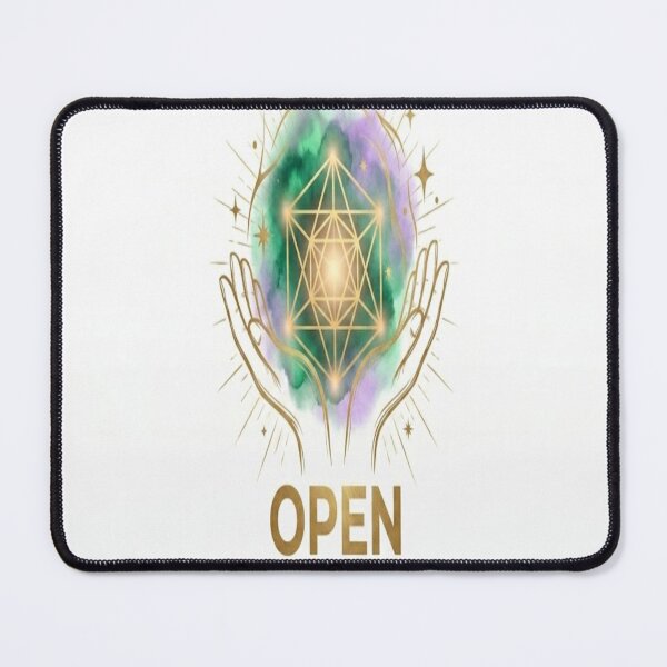 Item preview, Open Heart Chakra Reiki Energy - Spiritual Sacred Geometry Art designed and sold by Csaba1983.