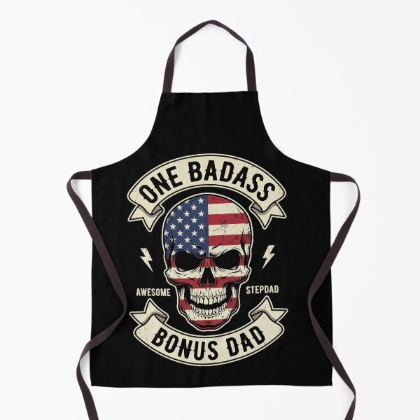 Item preview, One Badass Awesome Stepdad Bonus Dad American Patriot Gift designed and sold by SofenArt.
