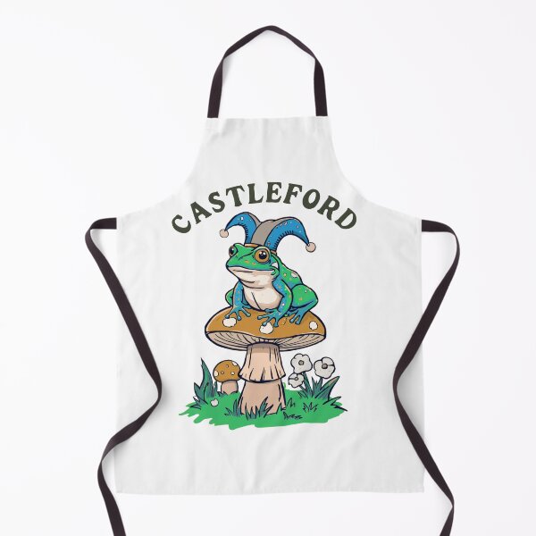 Item preview, Castleford Jester Frog Design | Whimsical Mushroom Fantasy Graphic Tee designed and sold by Vvmd.