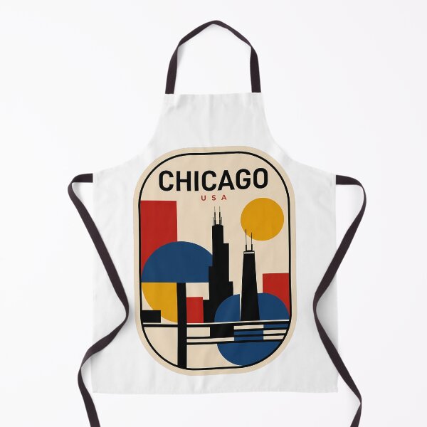 Item preview, Chicago Skyline Abstract Geometric Mid Century Modern designed and sold by k3rstman1.