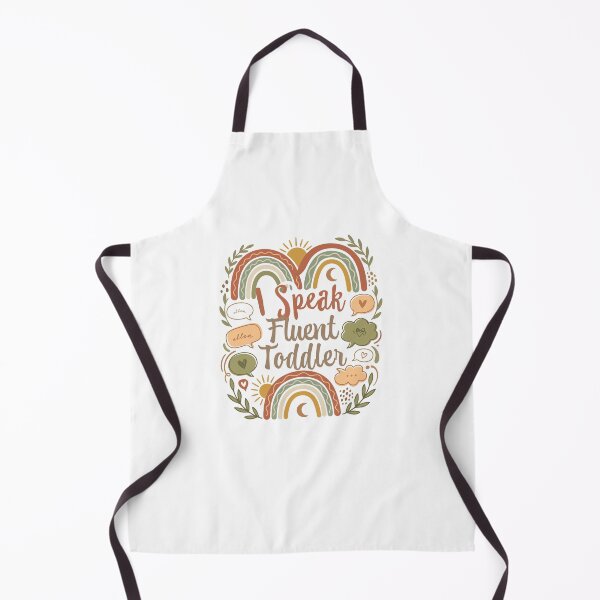 Item preview, I Speak Fluent Toddler Boho Rainbow Teacher Design designed and sold by Toddler Life Club.