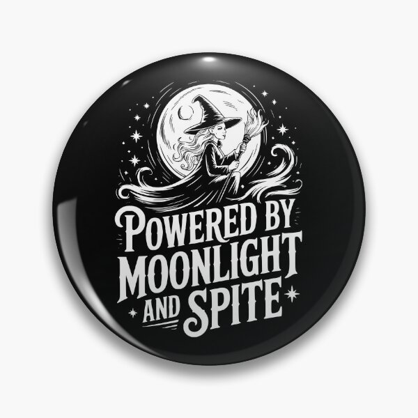 Item preview, Powered By Moonlight And Spite designed and sold by theartfulaspie.