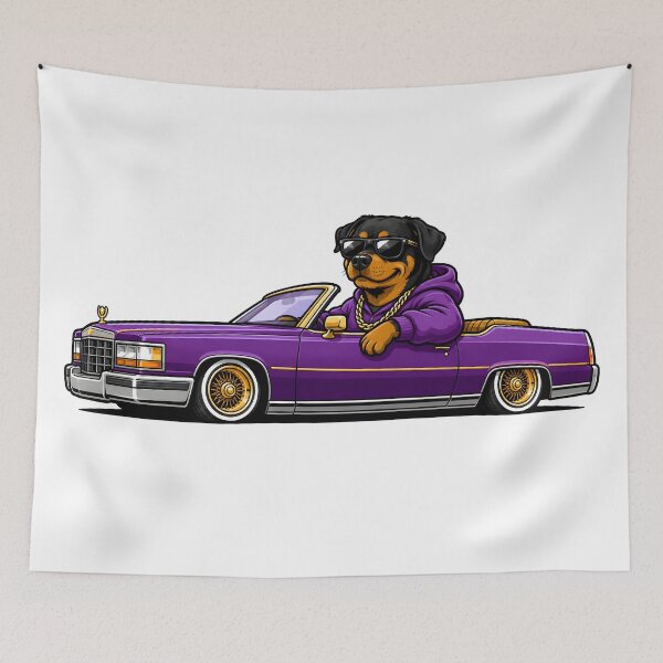 Item preview, Cruisin Dawg designed and sold by TopBananaInk - Digital & Print Design.