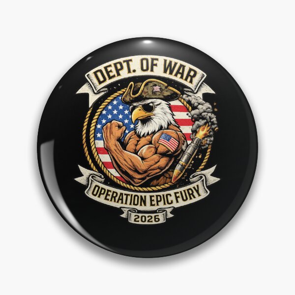Item preview, Operation Epic Fury designed and sold by Military Insignia Products.