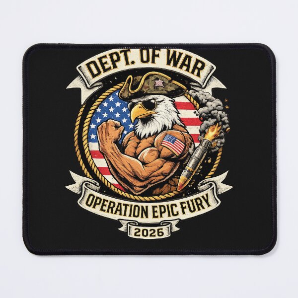 Item preview, Operation Epic Fury designed and sold by Military Insignia Products.