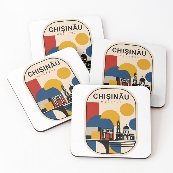 Item preview, Chisinau Moldova Retro Geometric City Landmark designed and sold by k3rstman1.