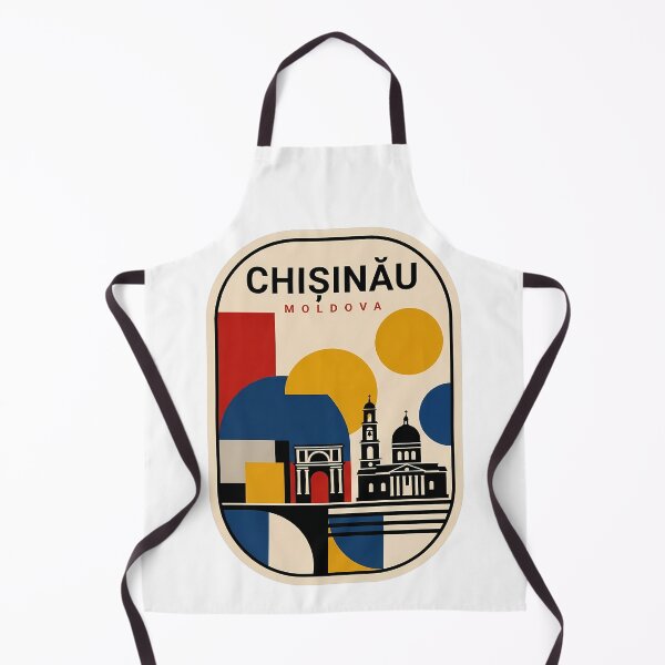 Item preview, Chisinau Moldova Retro Geometric City Landmark designed and sold by k3rstman1.