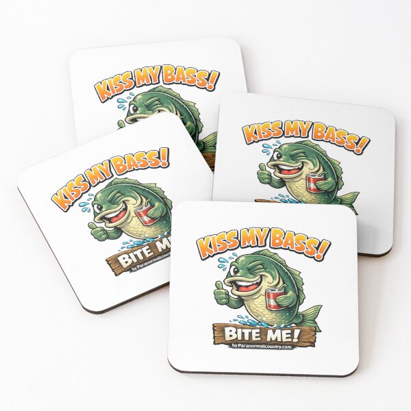 Item preview, Grumpy Fish - Kiss My Bass! designed and sold by ParanormalCount.